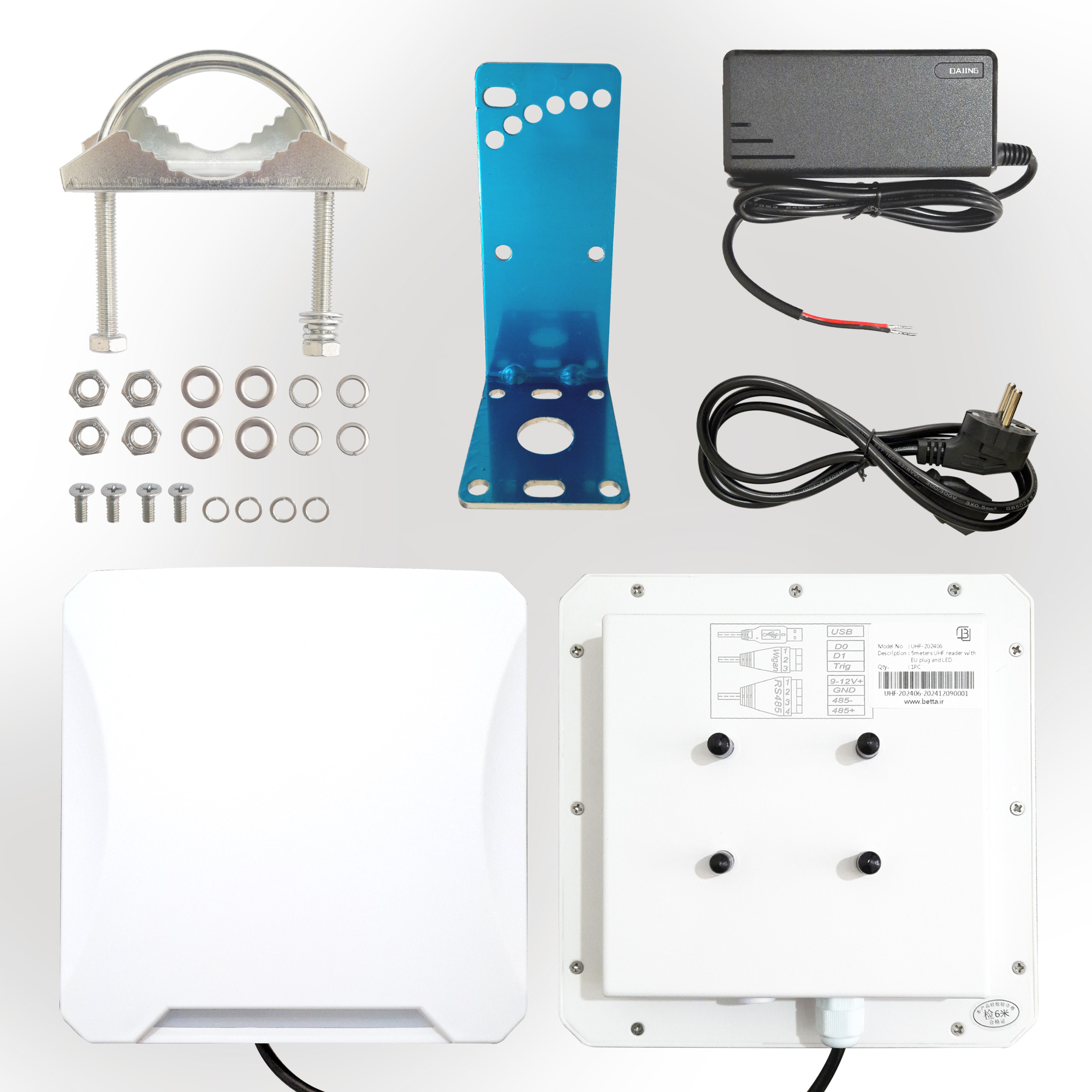 آنتن برد بلند UHF کنترل تردد خودرو LED دار